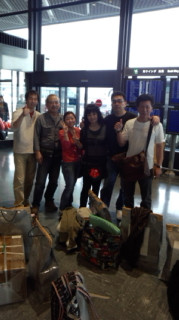 アメリカ研修出発編in
 成田